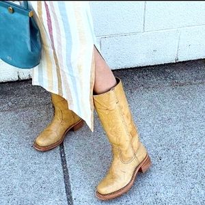 RARE Frye Campus Banana 14L Riding Boot 10